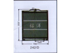 ,水箱  242/D,济南铭洋汽车散热器有限公司