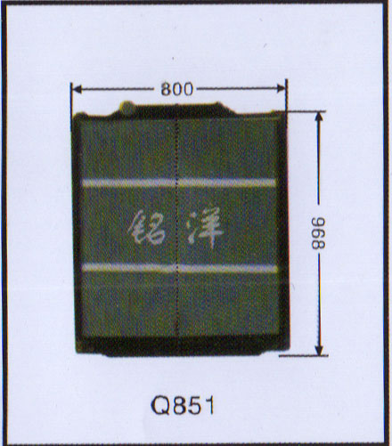 ,水箱  Q851,济南铭洋汽车散热器有限公司