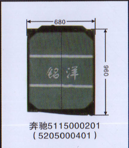 5115000201,水箱  奔驰,济南铭洋汽车散热器有限公司