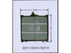 ,水箱  D211/D451/D210,济南铭洋汽车散热器有限公司