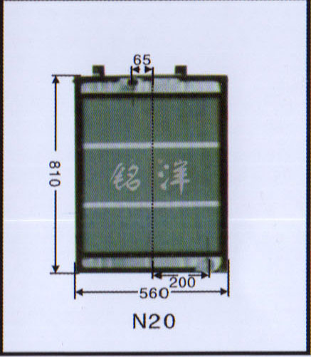 ,水箱 D20,济南铭洋汽车散热器有限公司