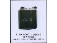 ,中冷器 1119-00001（小豪运）,济南铭洋汽车散热器有限公司