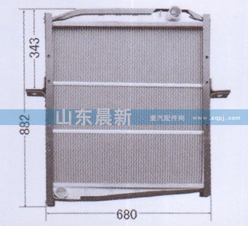 1301020B-Q228,散热器水箱,济南科宇汽车配件有限公司