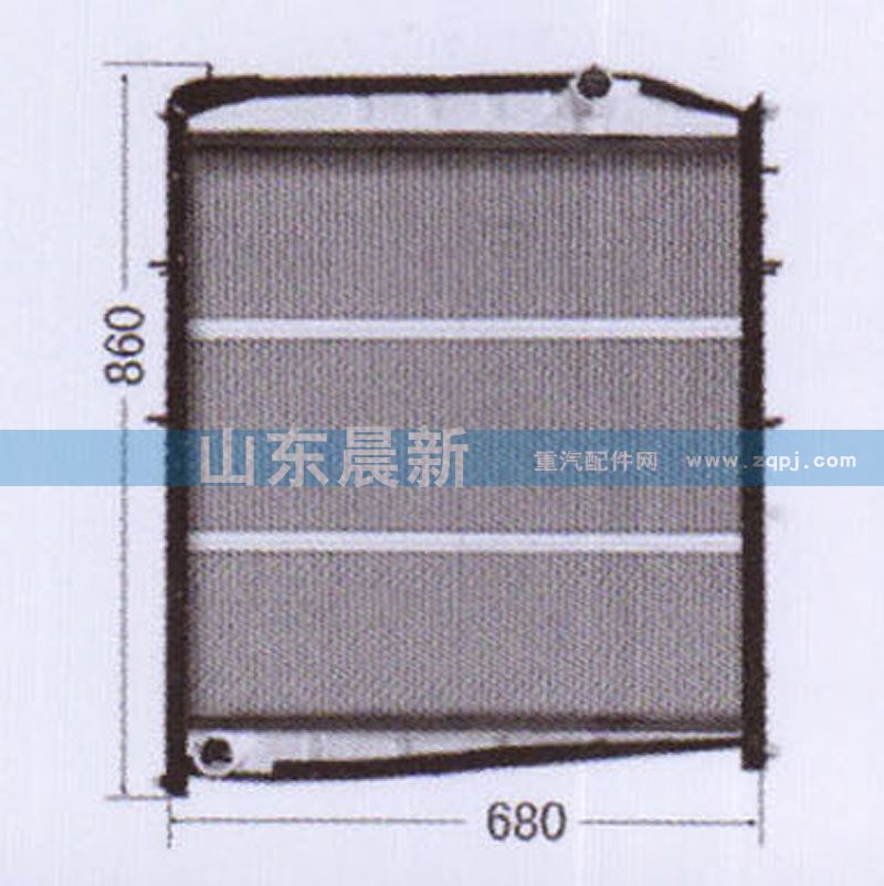 DZ9112532888,散热器水箱,济南科宇汽车配件有限公司