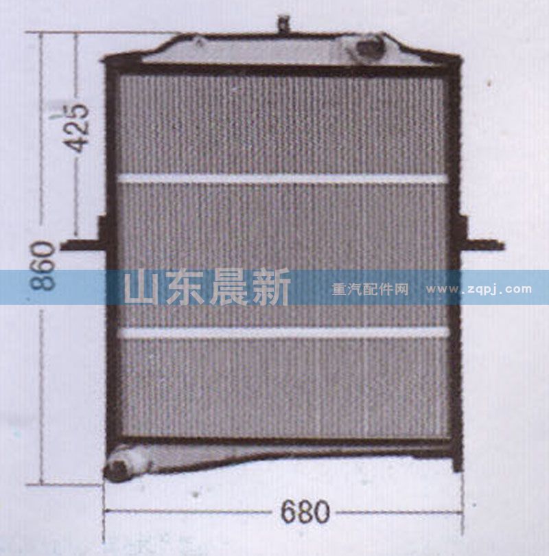 1325813186001,散热器水箱,济南科宇汽车配件有限公司