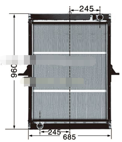 H113002002A0,散热器总成,特奇瑞达汽车冷却系统（济南）有限公司