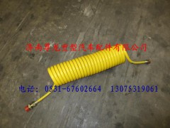 DZ9100360159,陕汽重卡德龙奥龙螺旋管总成（黄色),济南尊龙(原天盛)陕汽配件销售有限公司