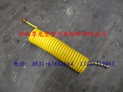 DZ9100360159,陕汽重卡德龙奥龙螺旋管总成（黄色),济南尊龙(原天盛)陕汽配件销售有限公司