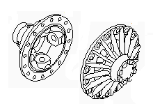 811-0194/0193,差速器壳（中桥）,济南泉联重卡欧系配件销售中心