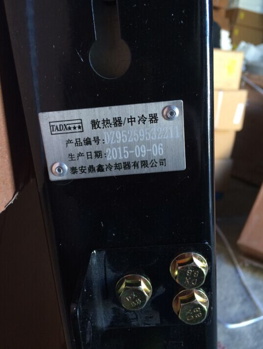 DZ95259532211,散热器/水箱,济南鼎立兴丞汽车配件有限公司