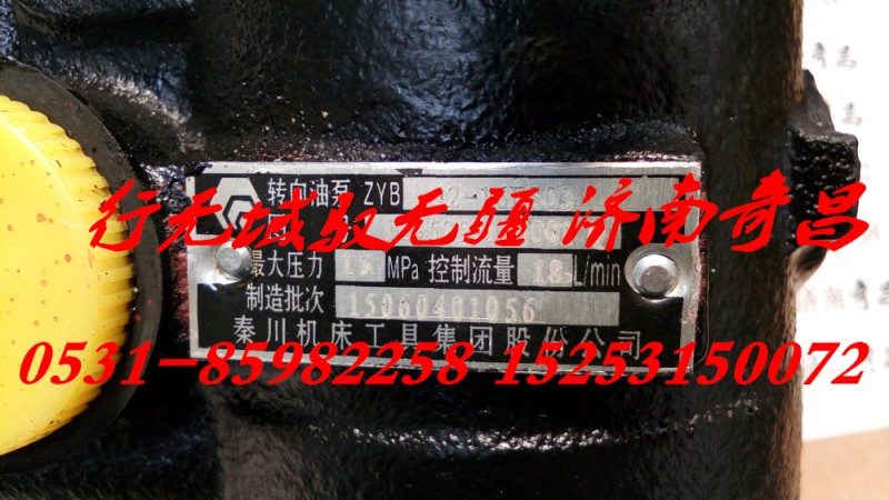 DZ95259130001,秦川转向泵,济南奇昌汽车配件有限公司