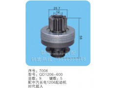 QD1206-600,马达齿轮,聊城市洪岩汽车电器有限公司