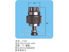 QDJ4L68-600(序号7163),马达齿轮,聊城市洪岩汽车电器有限公司