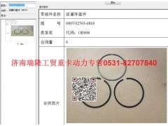 080V02503-0810,活塞环套件,济南瑞隆工贸重卡动力专营