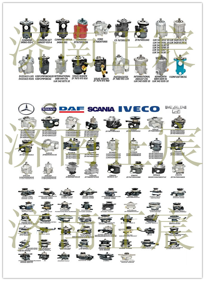 ZYB-1520R/26C,转向助力泵/齿轮泵/巨力泵,济南正宸动力汽车零部件有限公司