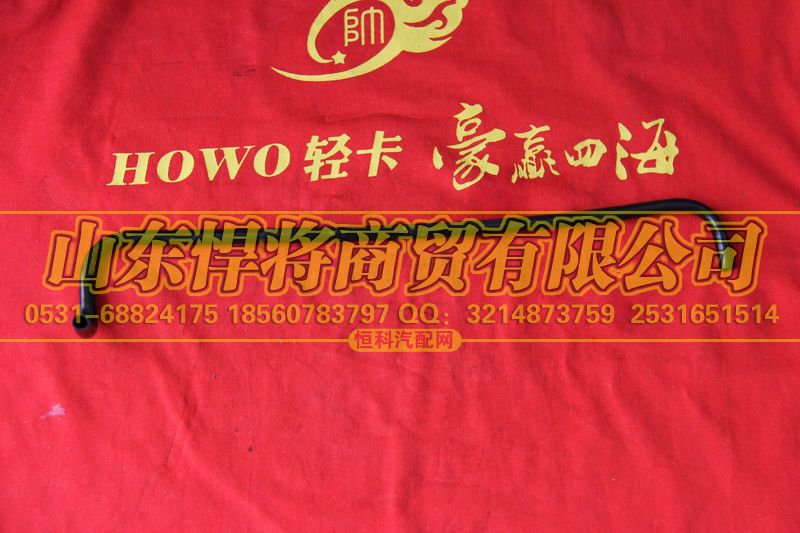 WG2229250395,HOWO豪沃轻卡低档成型软管,山东悍将商贸有限公司