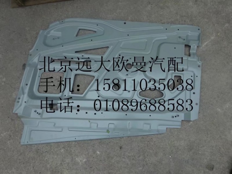 H4610100040A0,玻璃升降器安装板右,北京远大欧曼汽车配件有限公司