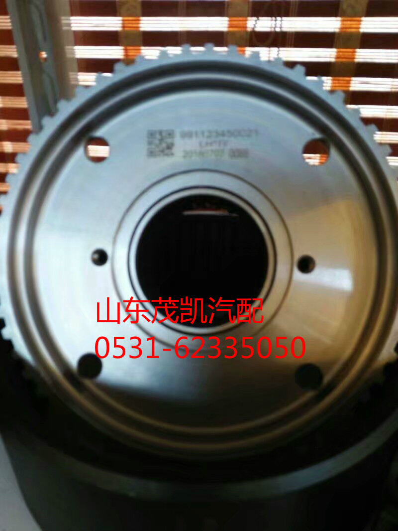 斯太尔轮边齿圈支架总成 199112340021图1
