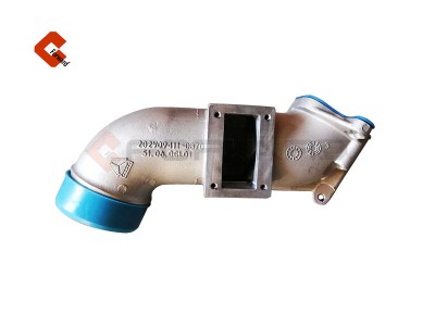 202V09411-0870,Rear air inlet pipe for intercooling,济南向前汽车配件有限公司