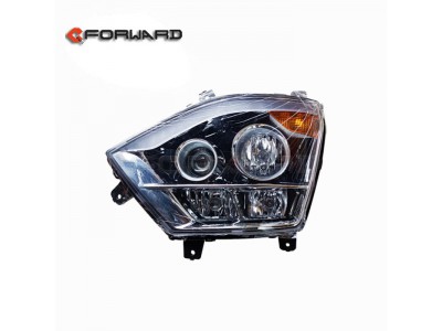 WG9525720025,Front left combination headlight NJ-17 daytime running light ESC,济南向前汽车配件有限公司