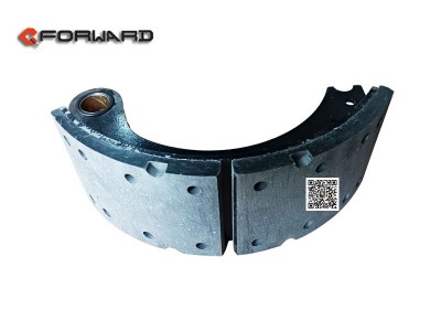 3501390-Q402H,Front brake shoe assembly,济南向前汽车配件有限公司