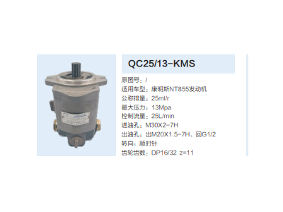 QC25/13-KMS,转向助力泵,济南泉达汽配有限公司