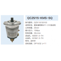 陜汽重卡M11-310發(fā)動機轉(zhuǎn)向齒輪泵動力轉(zhuǎn)向泵液壓泵