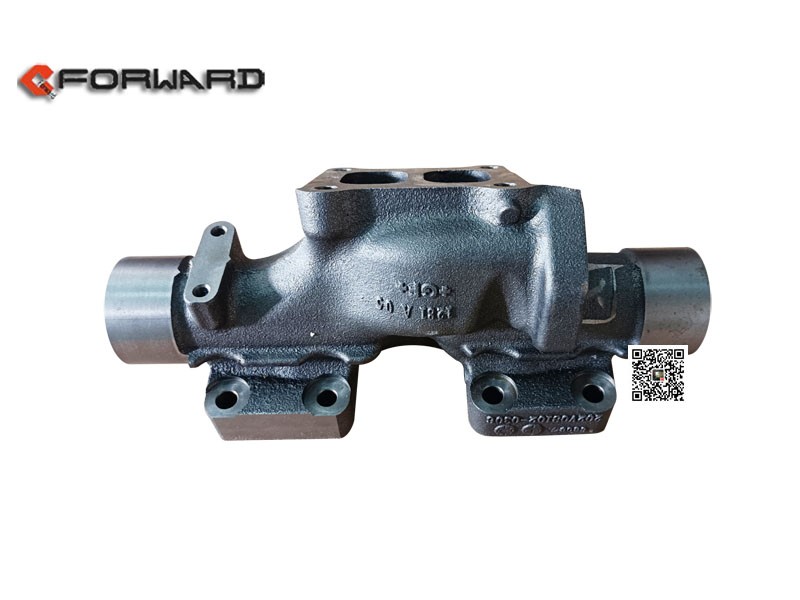 202V08102-0306,Middle exhaust manifold,济南向前汽车配件有限公司