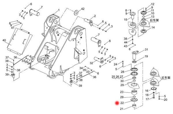 252900353,Lower bearing cap,济南向前汽车配件有限公司