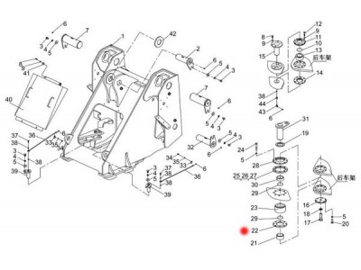 252900353,Lower bearing cap,济南向前汽车配件有限公司