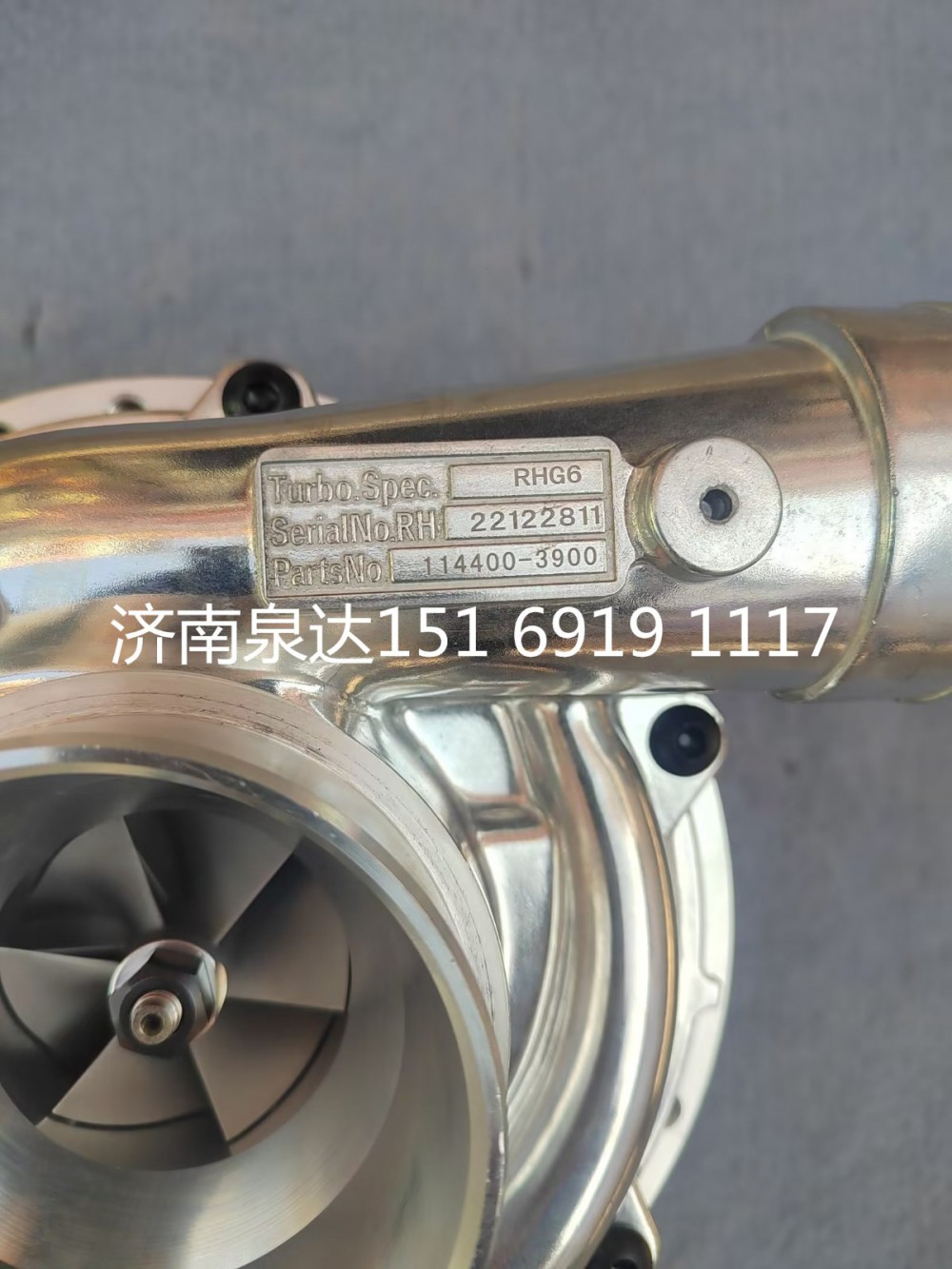 全新RHG6直喷发动机6HK1废气涡轮增压器增压机/114400-3900