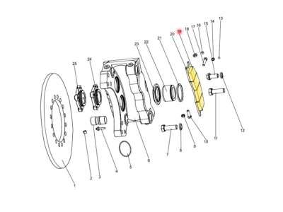 4010.1,Friction plate,济南向前汽车配件有限公司