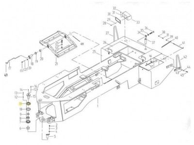 250100181,Upper flange,济南向前汽车配件有限公司