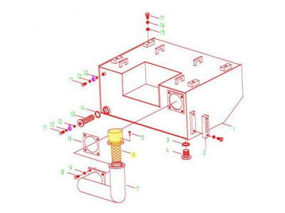 803164217,Hydraulic oil filter,济南向前汽车配件有限公司