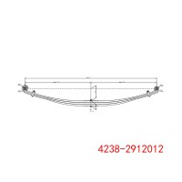 4238-2912012 汽車底盤配件鋼板彈簧懸掛
