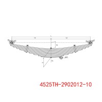 4525TH-2902012-10 減震板簧平衡支架