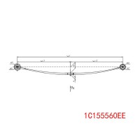 车辆钢板弹簧总成 1C155560EE Transit