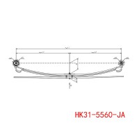 多种车型底盘悬架板簧 HK31-5560-JA