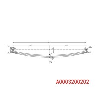 Actros板簧悬架 A0003200202