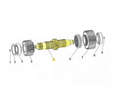 L903020100,Input Shaft,济南向前汽车配件有限公司