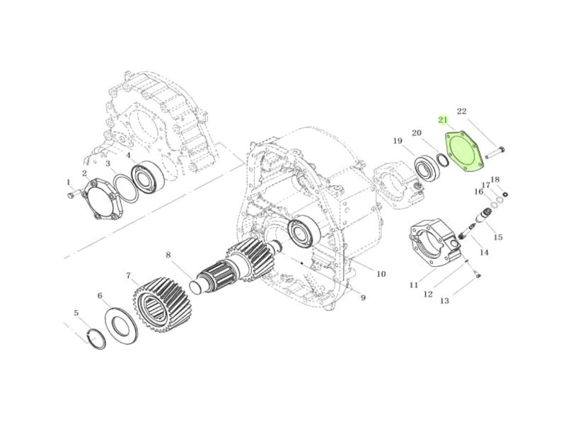 L903014300,Odometer cap - End cap,济南向前汽车配件有限公司