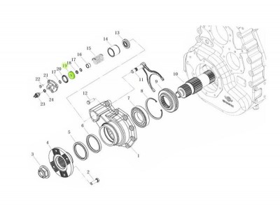 L913212400,Cylinder piston,济南向前汽车配件有限公司