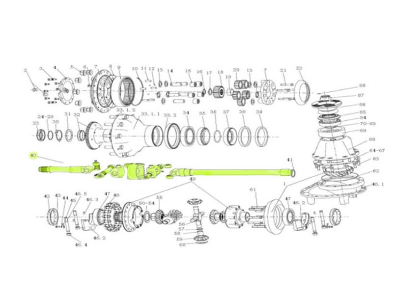 WG9112420001,Constant speed universal drive shaft,济南向前汽车配件有限公司