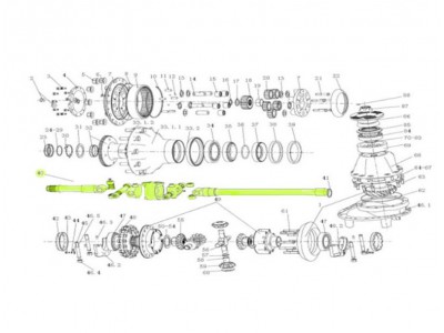 WG9112420001,Constant speed universal drive shaft,济南向前汽车配件有限公司