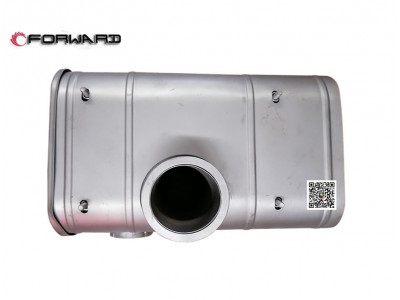 DZ91259540009,Muffler assembly,济南向前汽车配件有限公司