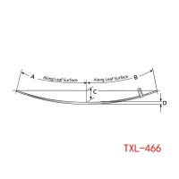 福莱纳商务前钢板弹簧1片 TXL-466
