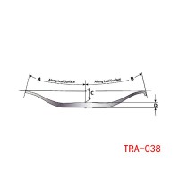 拖车前钢板弹簧 TRA-038