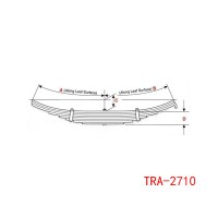 拖车前钢板弹簧 TRA-2710