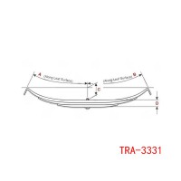 拖车后钢板弹簧 TRA-3331