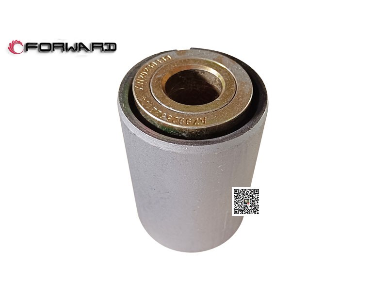 AZ9925522104   前钢板衬套总成,Front steel bushing assembly,济南向前汽车配件有限公司